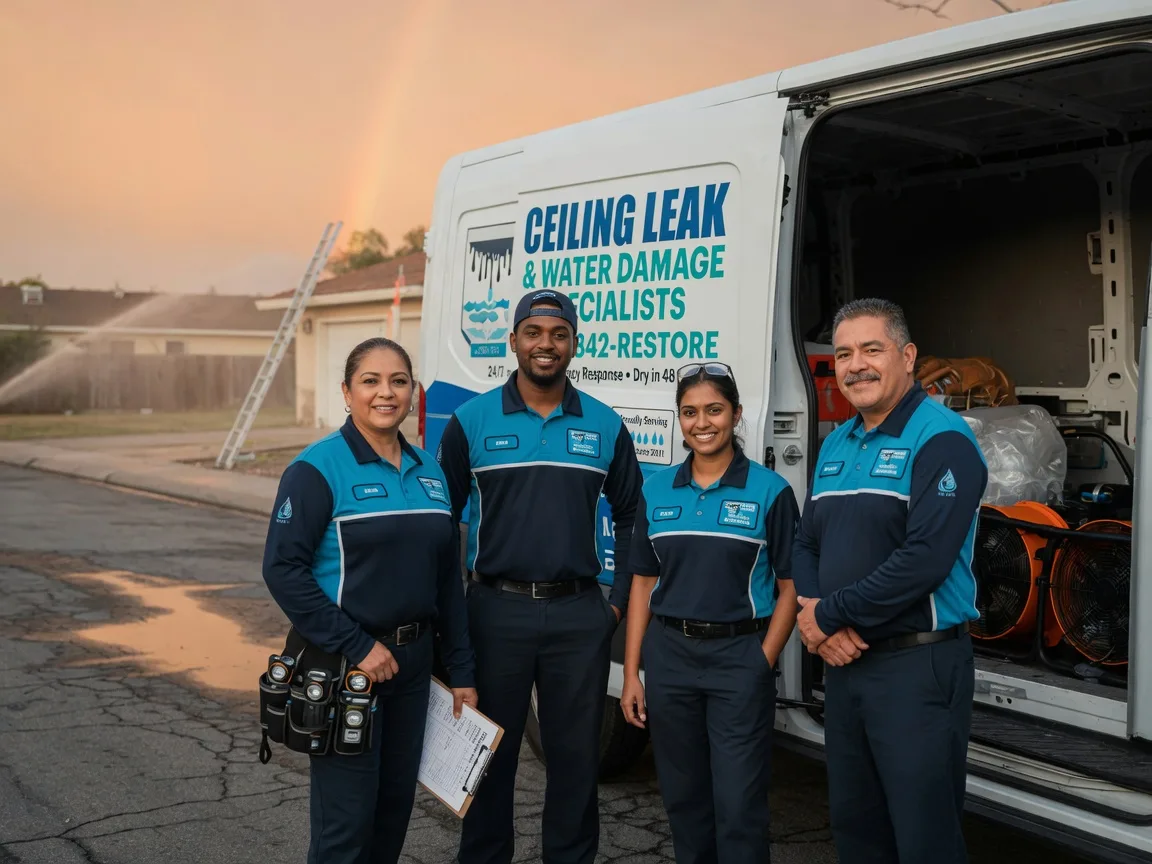 Ceiling Leak Cleanup company in Golden Eagle, IL